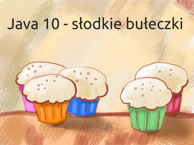 Ilustracja - słodkie bułeczki